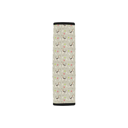 Toy Fox Terriers Print Design LKS301 Car Seat Belt Cover
