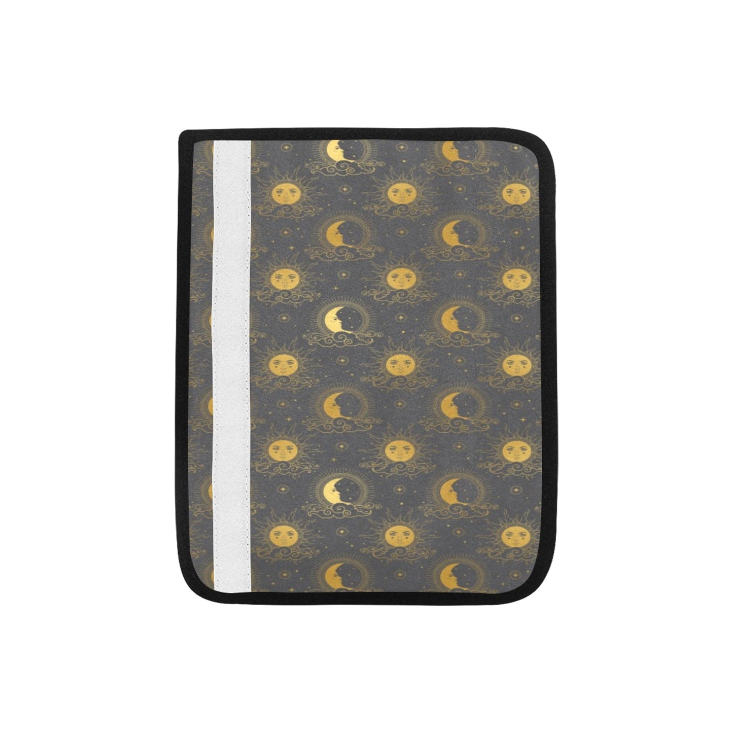 Sun Moon Print Design LKS305 Car Seat Belt Cover