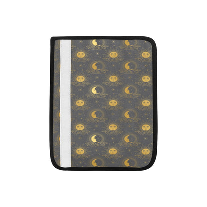 Sun Moon Print Design LKS305 Car Seat Belt Cover