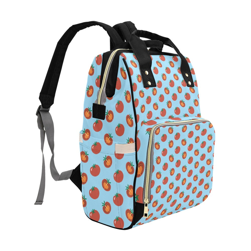 Tomato Print Design LKS304 Diaper Bag Backpack