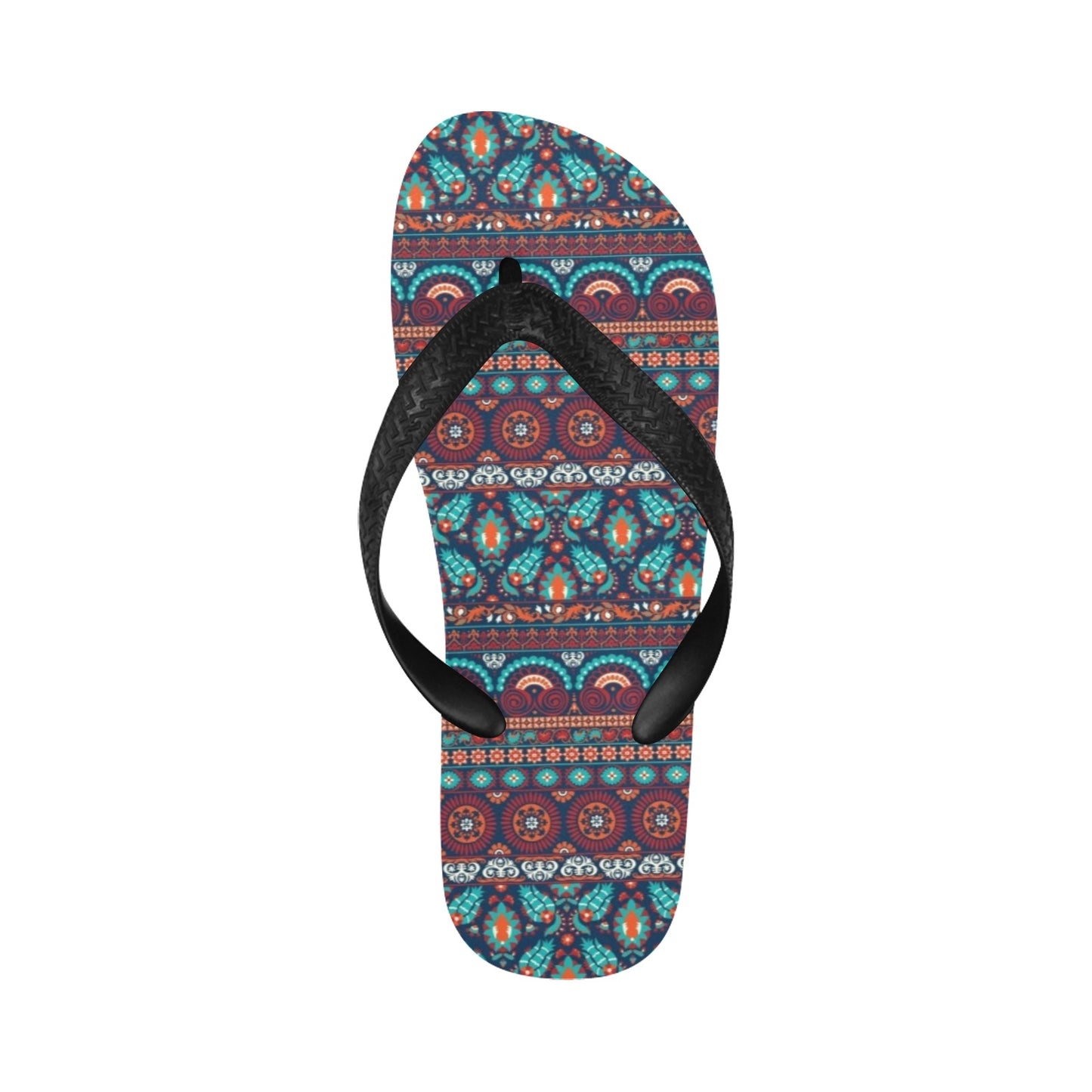 Suzani Print Design LKS302 Flip Flops