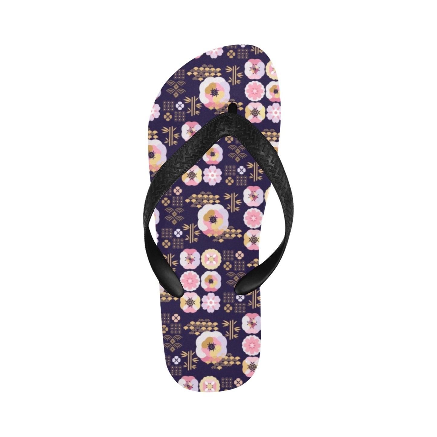 Sakura Japan Style Print Design LKS302 Flip Flops