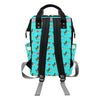 Horse Couple Love Print Design LKS309 Diaper Bag Backpack