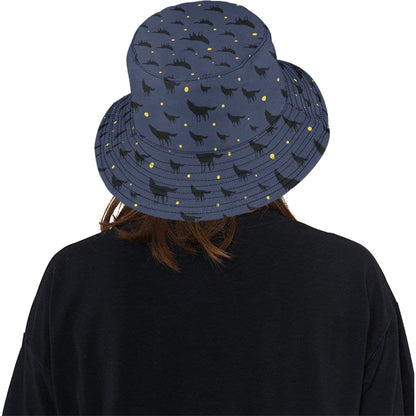 Wolf Print Design LKS301 Unisex Bucket Hat