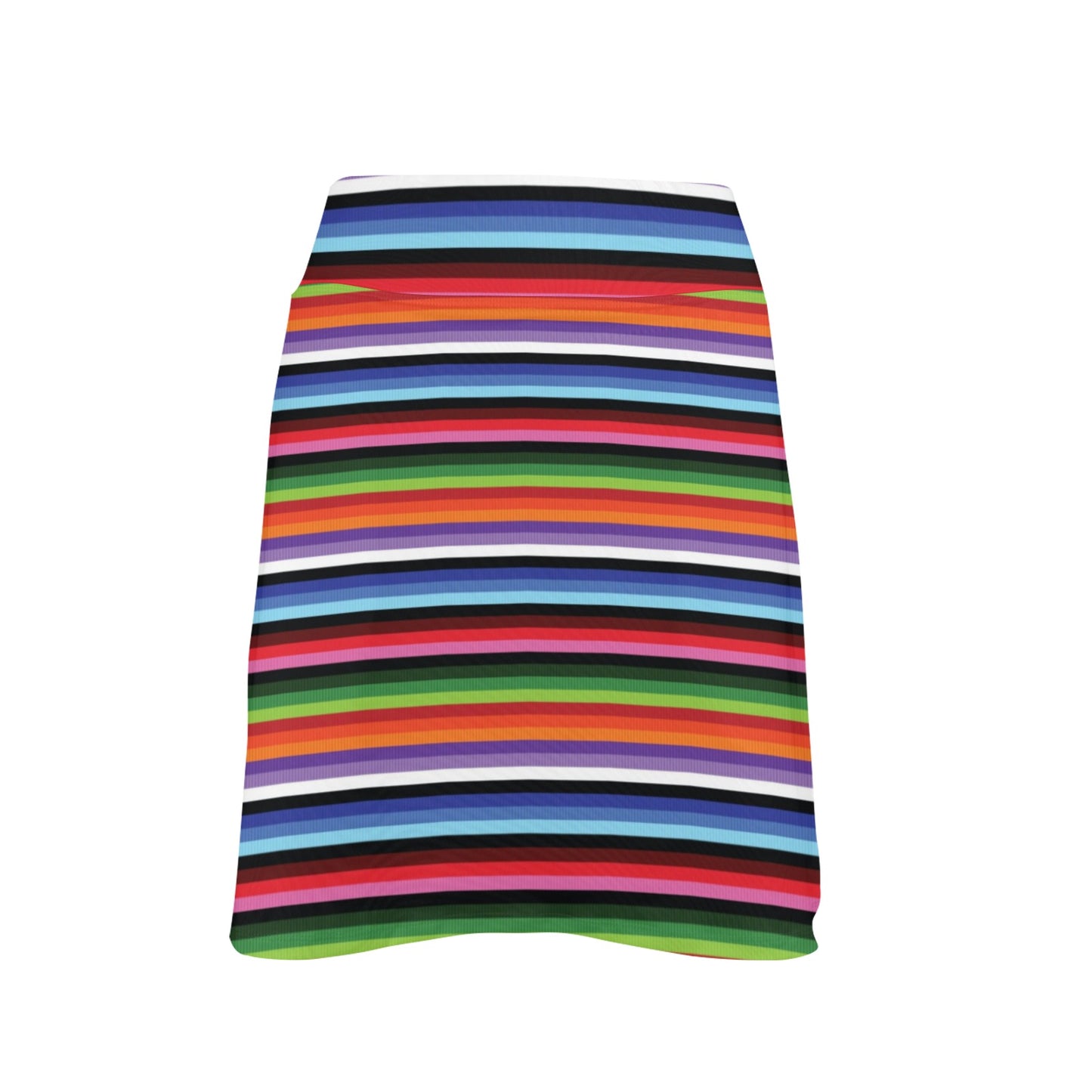 Serape Design 17" Golf & Pickleball Skort with Pockets