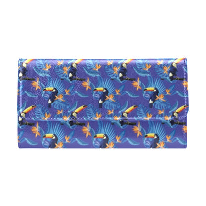 Toucan Print Design LKS306 Women's Trifold Wallet