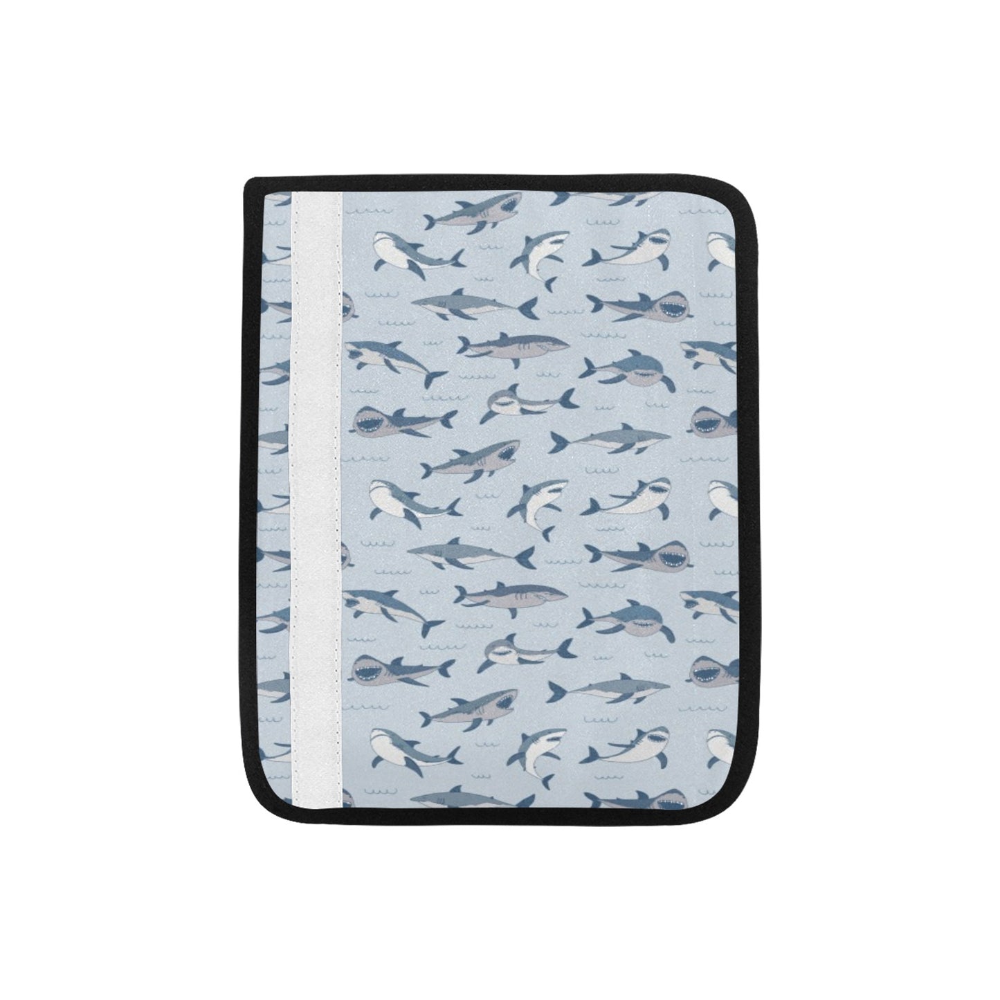 Shark Print Design LKS304 Car Seat Belt Cover