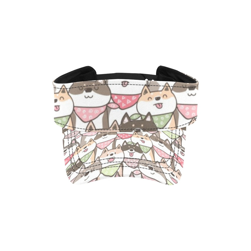 Shiba Inu Print Design LKS305 Unisex Sun Visor