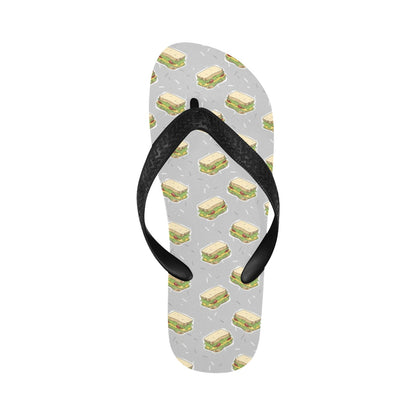 Sandwich Print Design LKS304 Flip Flops