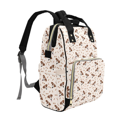 Russell Terriers Paw Print Design LKS303 Diaper Bag Backpack