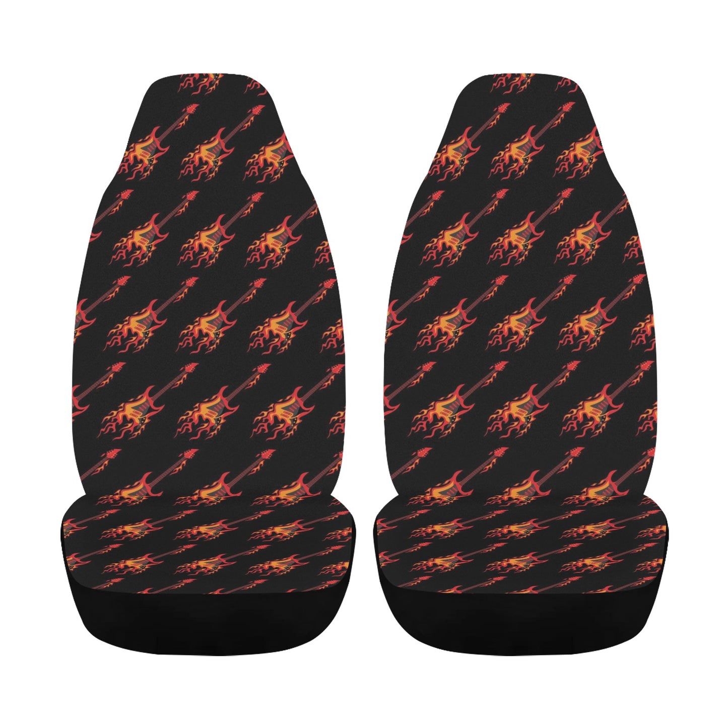 Electric Guitar Print Design LKS406 Car Seat Covers