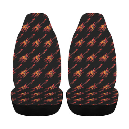 Electric Guitar Print Design LKS406 Car Seat Covers