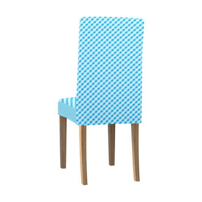Gingham Print Design LKS401 Dining Chair Slipcover