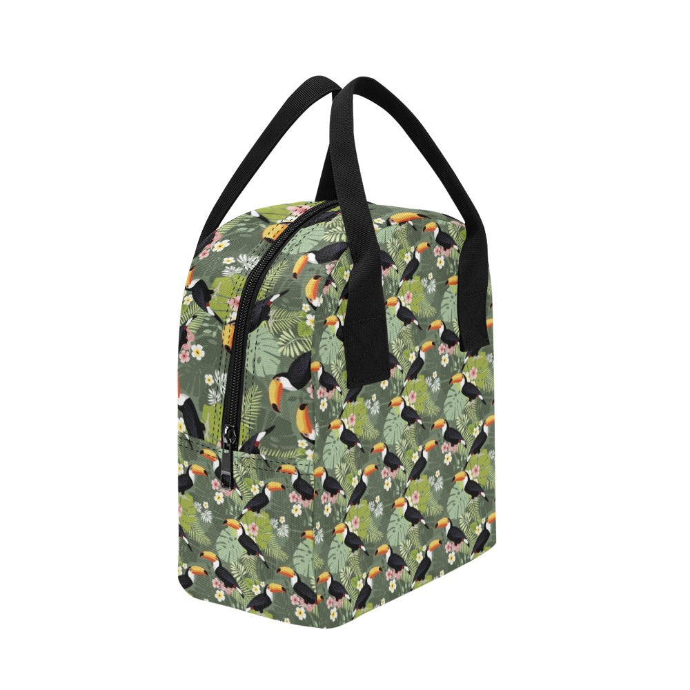 Toucan Print Design LKS304 Insulated Lunch Bag
