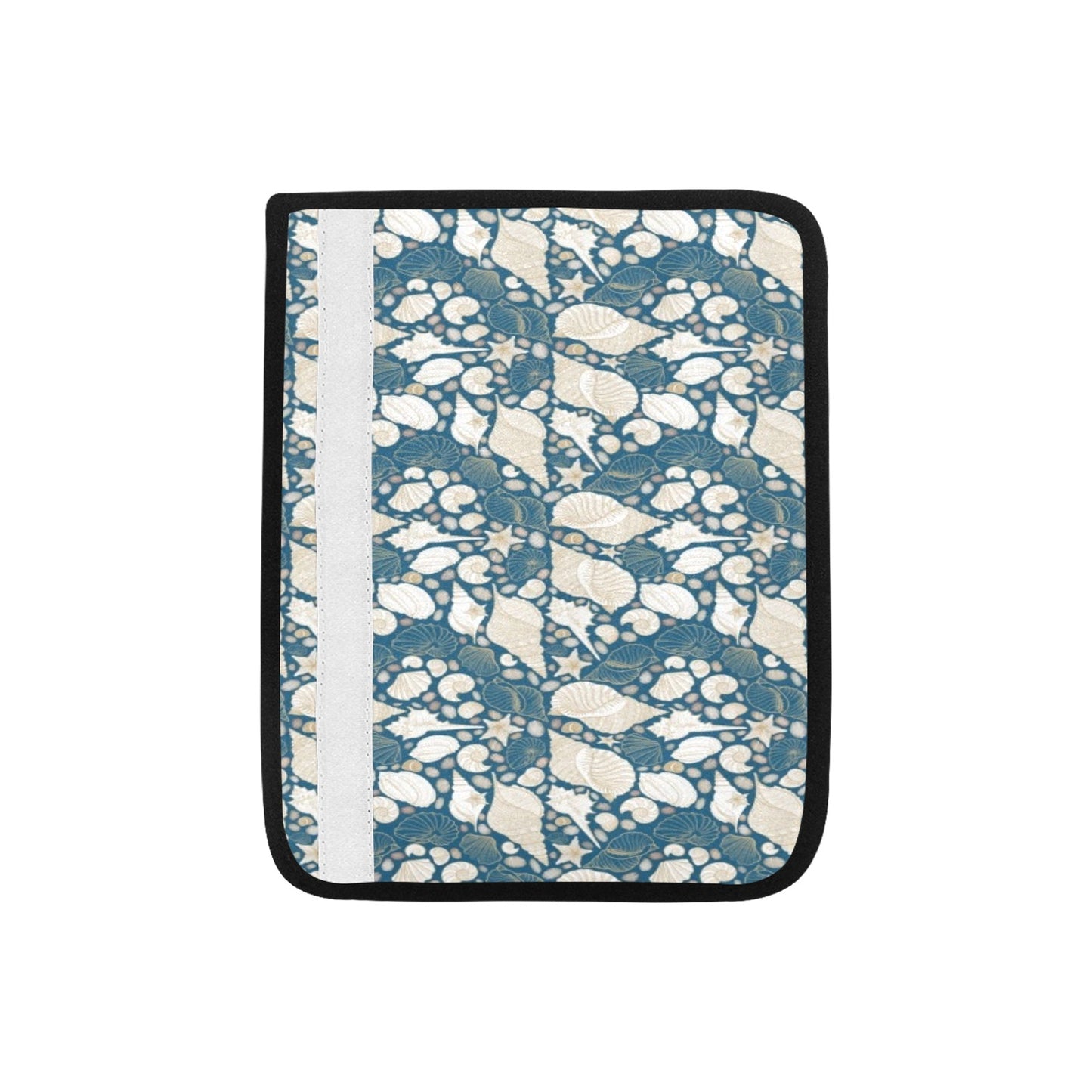 Seashell Print Design LKS308 Car Seat Belt Cover