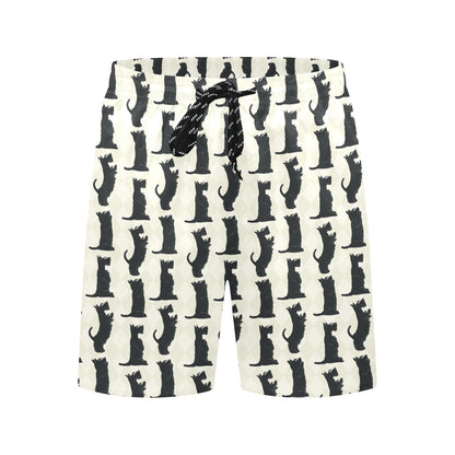 Scottish Terriers Print Design LKS309 Men's Swim Trunks Beach Shorts