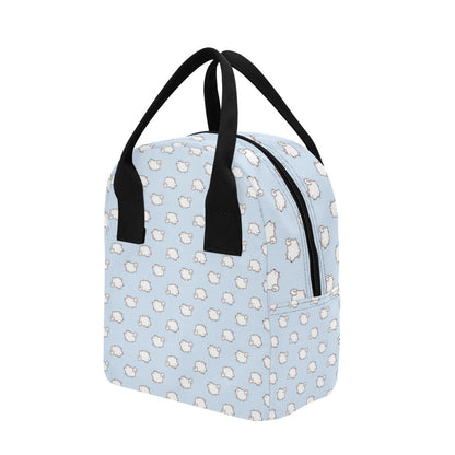 Samoyeds Print Design LKS301 Insulated Lunch Bag