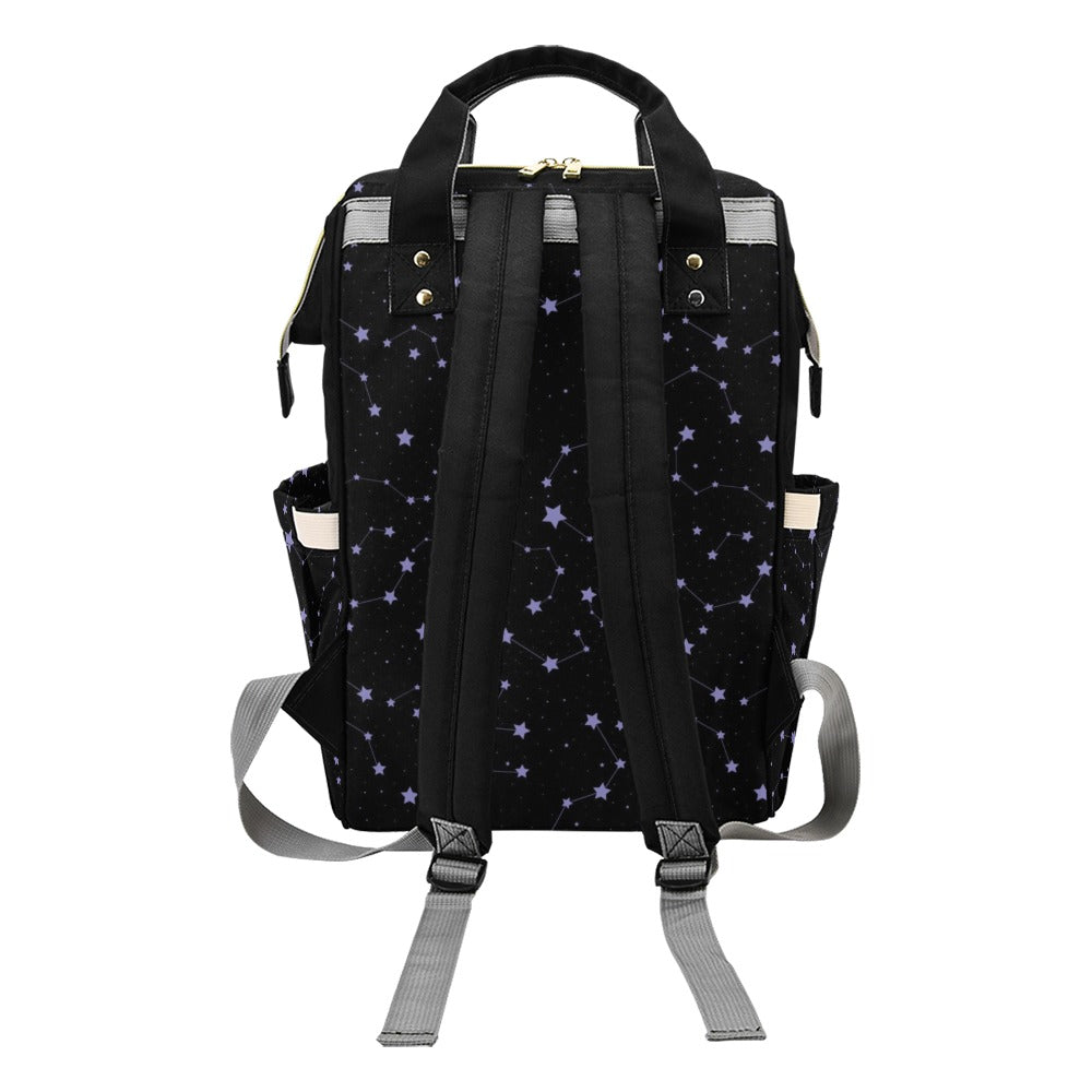 Star Print Design LKS303 Diaper Bag Backpack