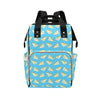 Sandwich Emoji Print Design LKS305 Diaper Bag Backpack