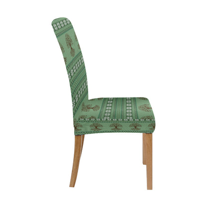 Tree Of Life Knit Style Print Design LKS301 Dining Chair Slipcover