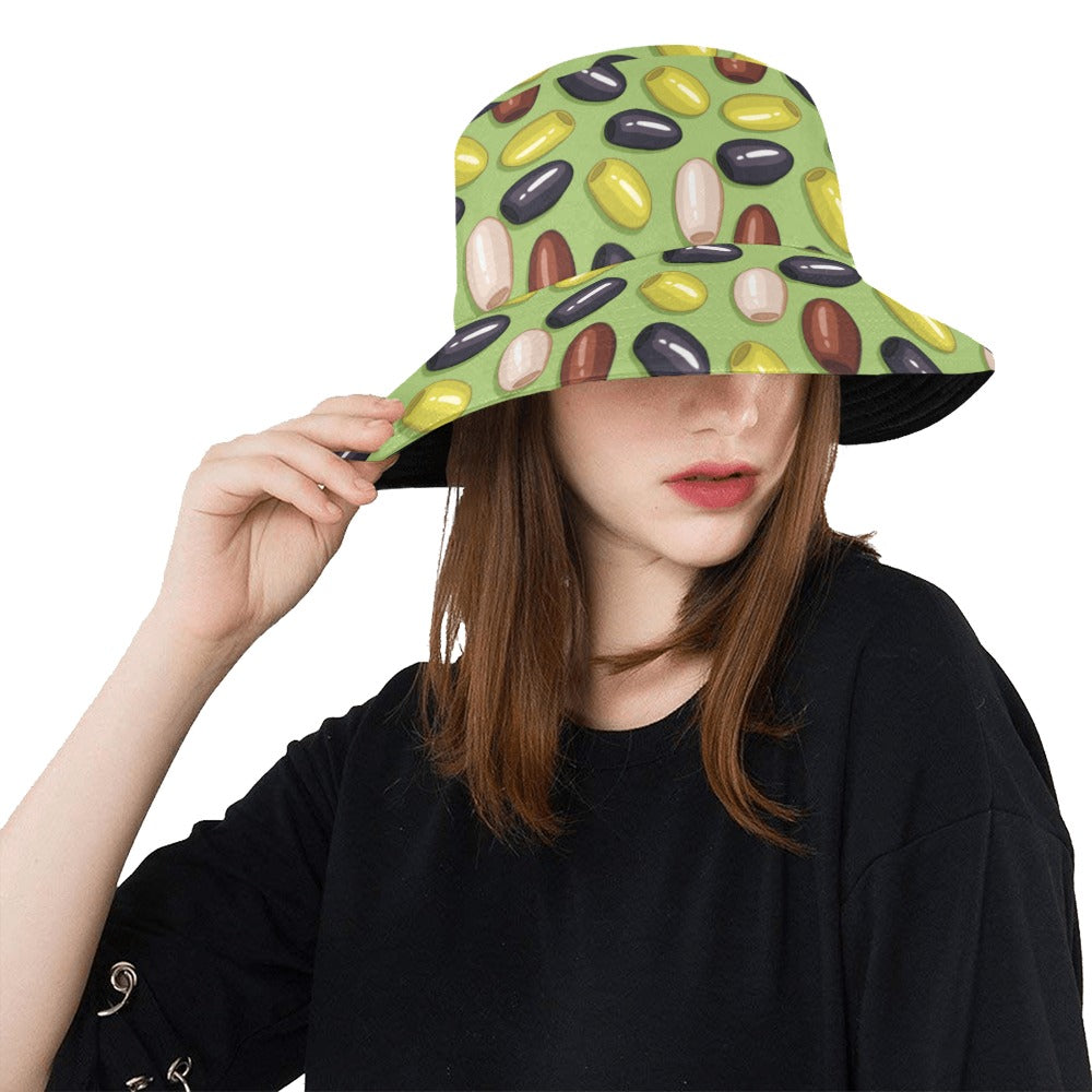 Olive Print Design LKS301 Unisex Bucket Hat