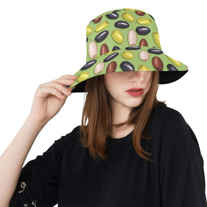 Olive Print Design LKS301 Unisex Bucket Hat