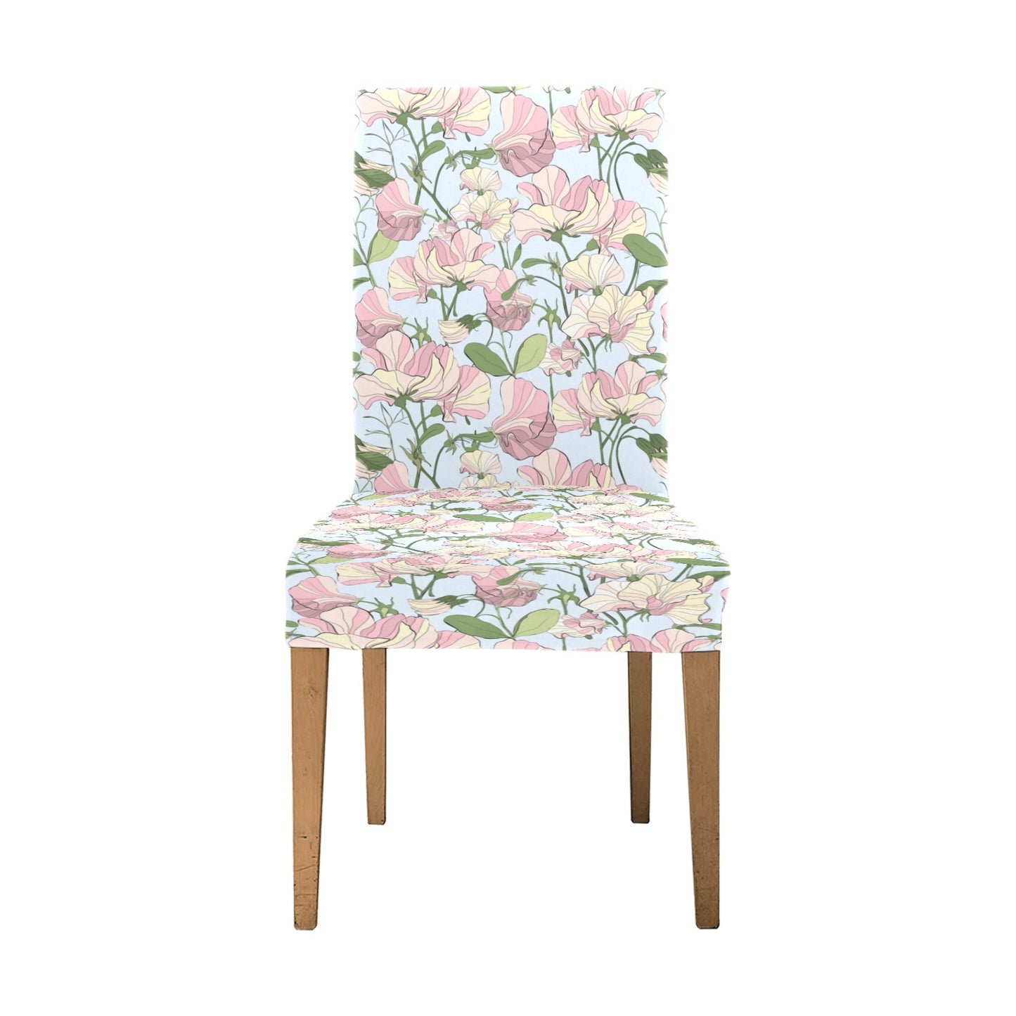 Sweet Pea Print Design LKS304 Dining Chair Slipcover