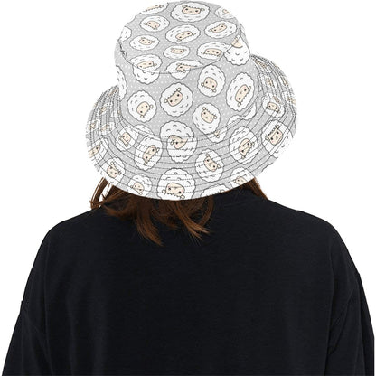 Sheep Print Design LKS401 Unisex Bucket Hat