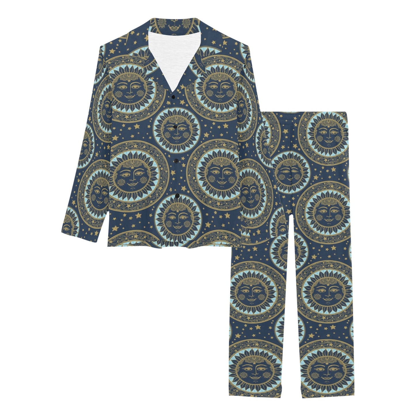 Boho Sun Dream Women's Long Pajama Set