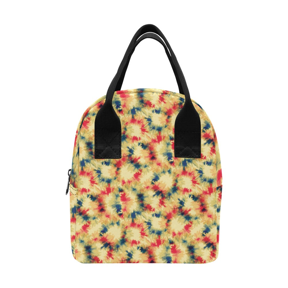 Tie Dye Print Design LKS302 Insulated Lunch Bag
