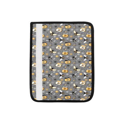 Honey Bee Print Design LKS301 Car Seat Belt Cover
