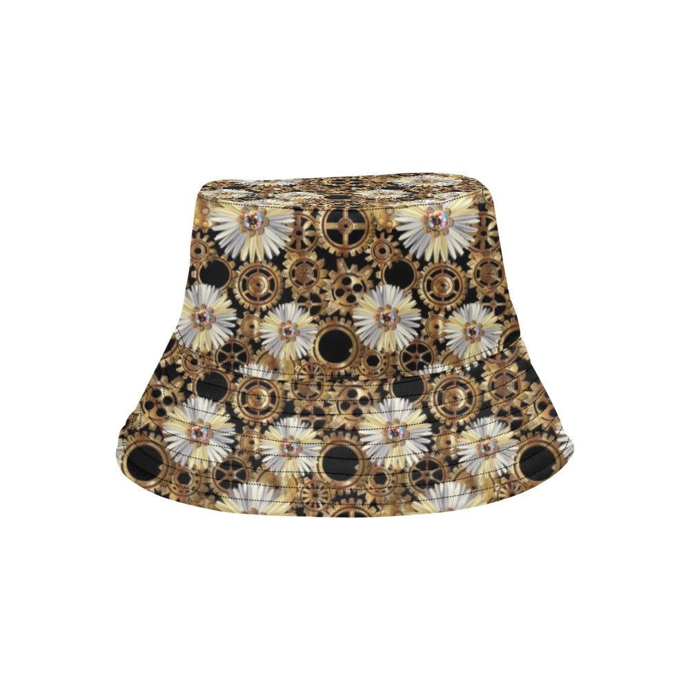 Steampunk Print Design LKS305 Unisex Bucket Hat