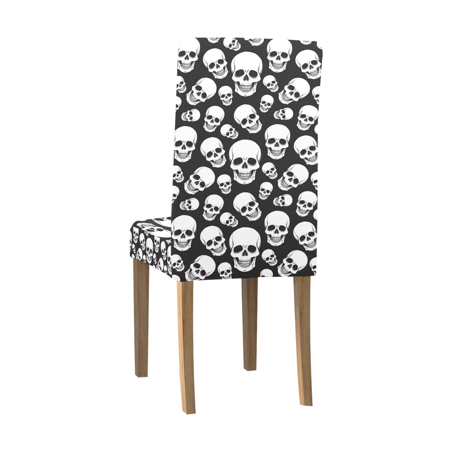 Skull Print Design LKS301 Dining Chair Slipcover