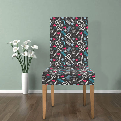 Sewing Equipment Print Design LKS305 Dining Chair Slipcover