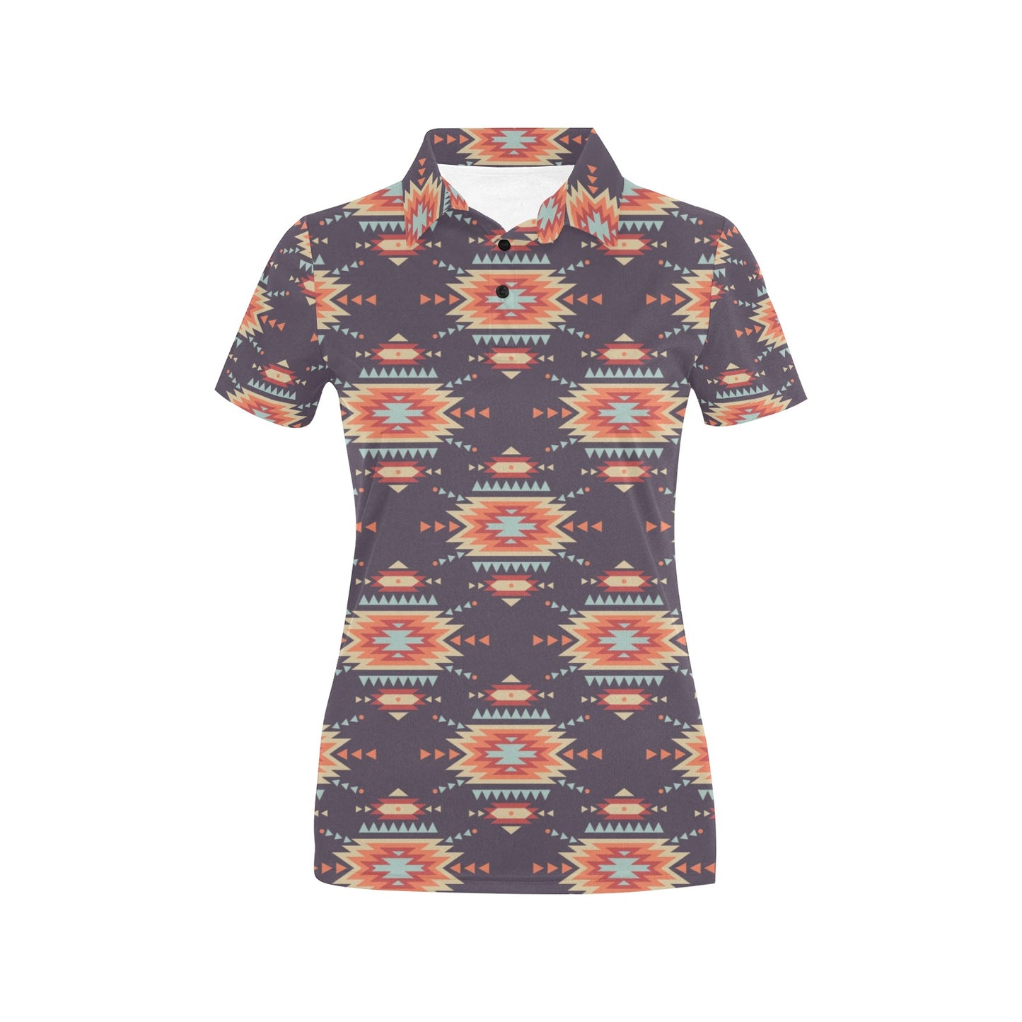 Tribal indians Aztec Women's Polo Shirt