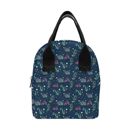 Seaweed Print Design LKS306 Insulated Lunch Bag