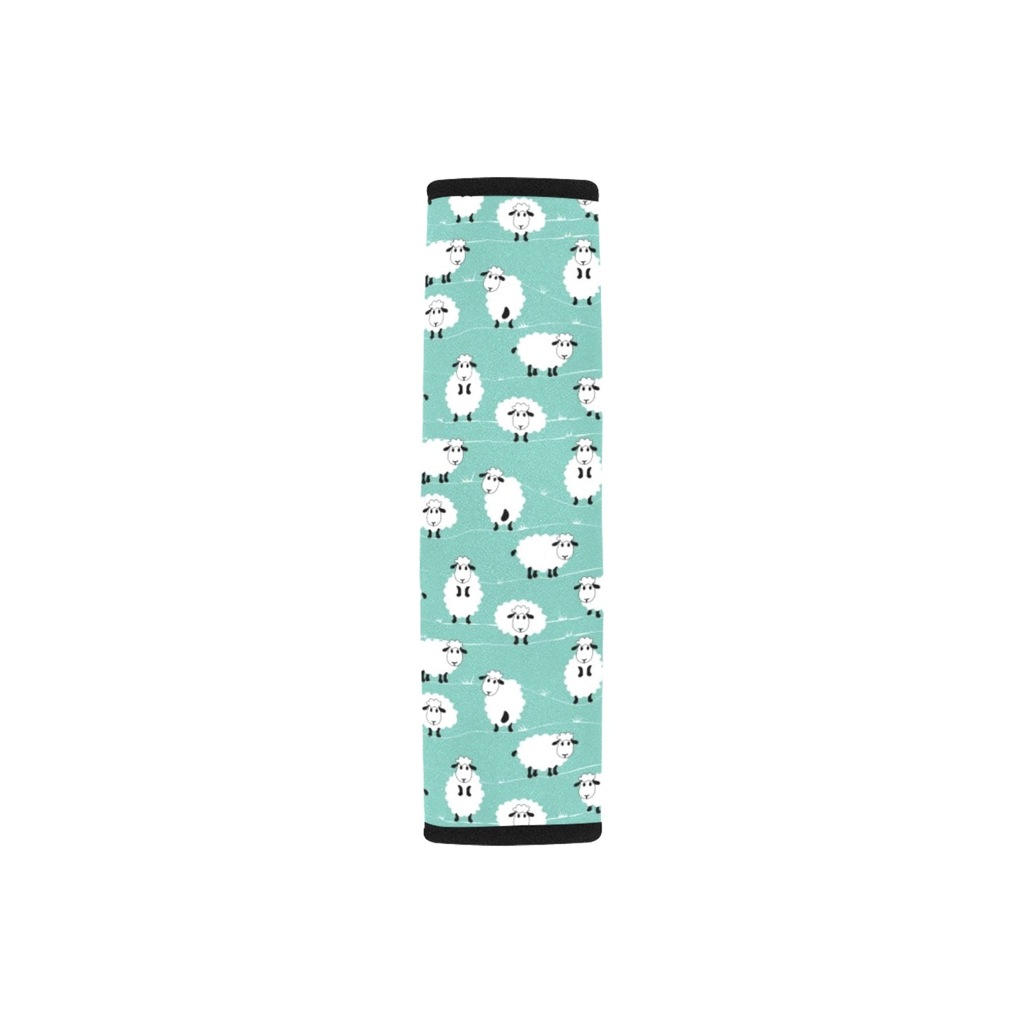 Sheep Print Design LKS404 Car Seat Belt Cover