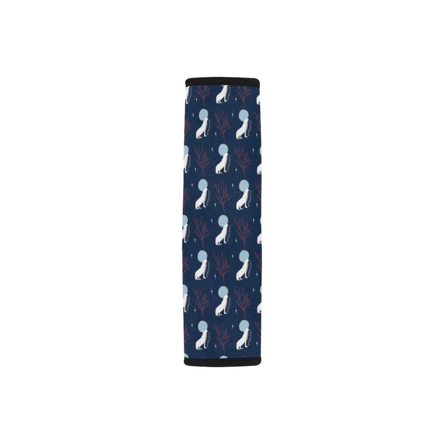 Wolf Moon Print Design LKS304 Car Seat Belt Cover