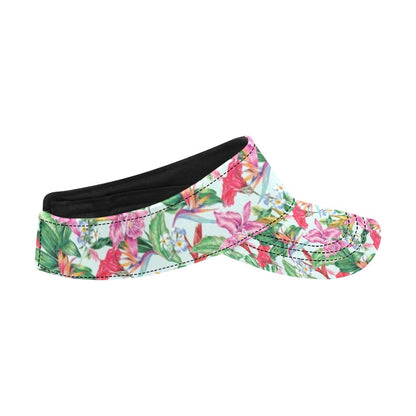 Tropical Flower Print Design LKS304 Unisex Sun Visor