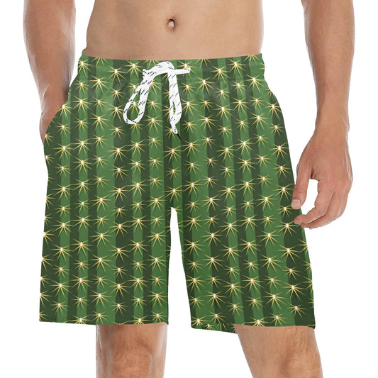 Cactus Skin Print Pattern Men's Swim Trunks Beach Shorts