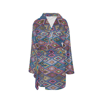Southwestern Design Women's Fleece Robe