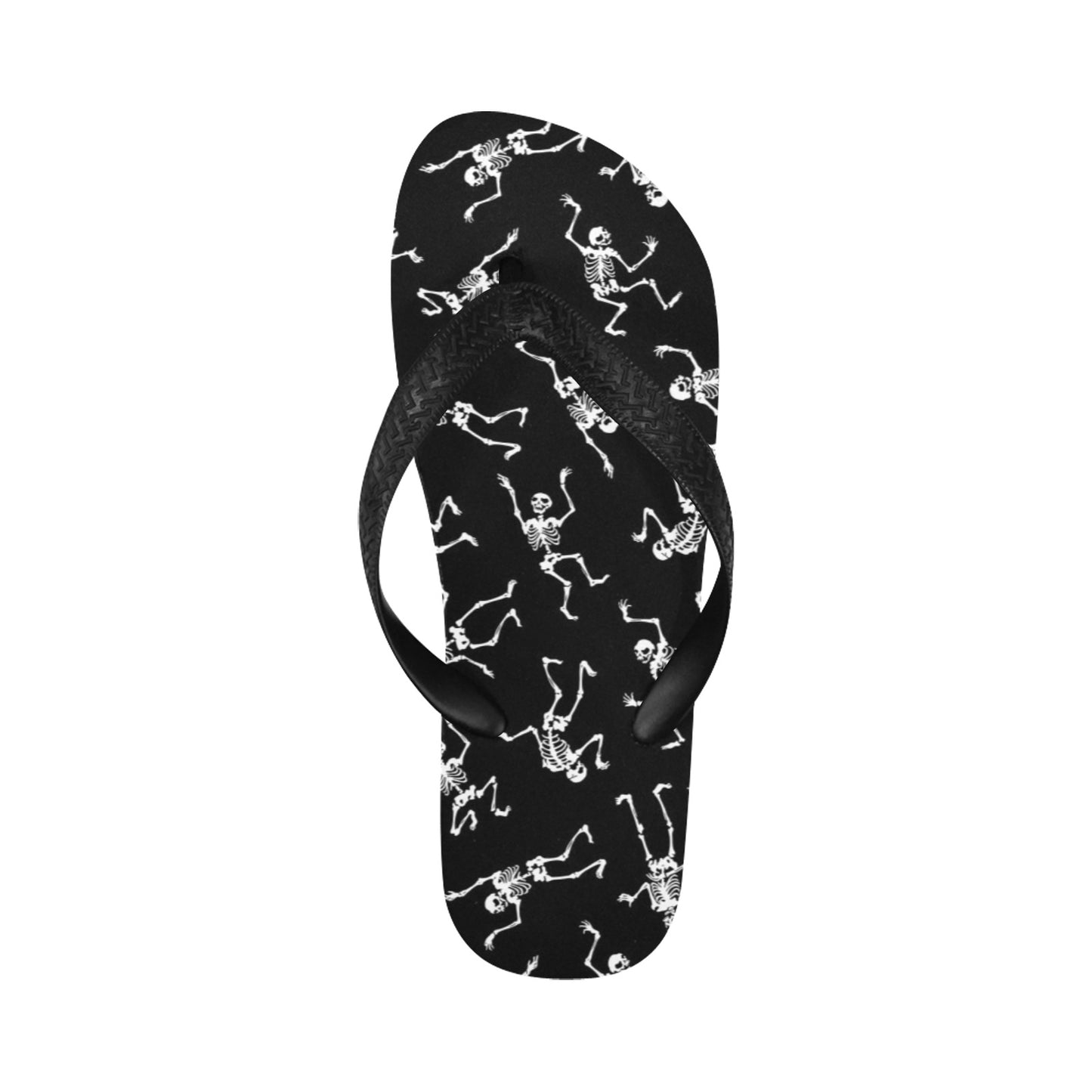 Skeleton Print Design LKS305 Flip Flops
