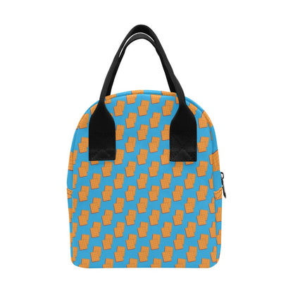 Waffle Print Design LKS304 Insulated Lunch Bag