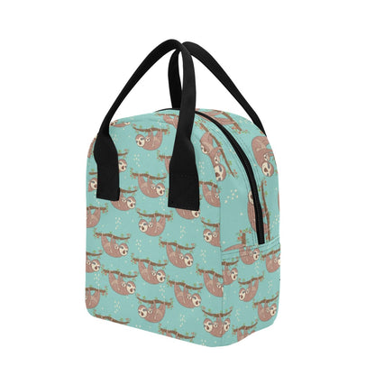 Sloth Print Design LKS302 Insulated Lunch Bag