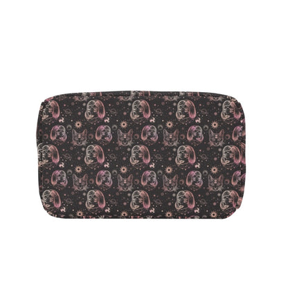 Third Eye Girl Cat Print Design LKS305 Insulated Lunch Bag