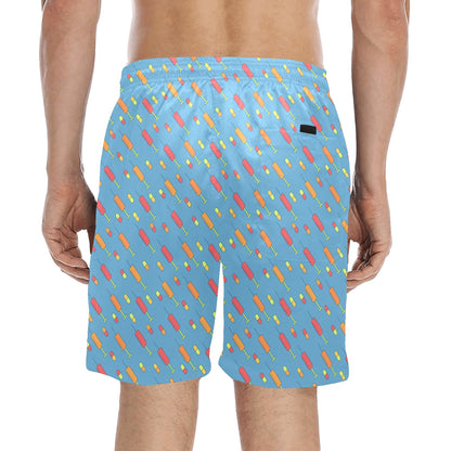Phlebotomist Medical Pattern Men's Swim Trunks Beach Shorts