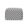 Gingham Print Design LKS402 Diaper Bag Backpack