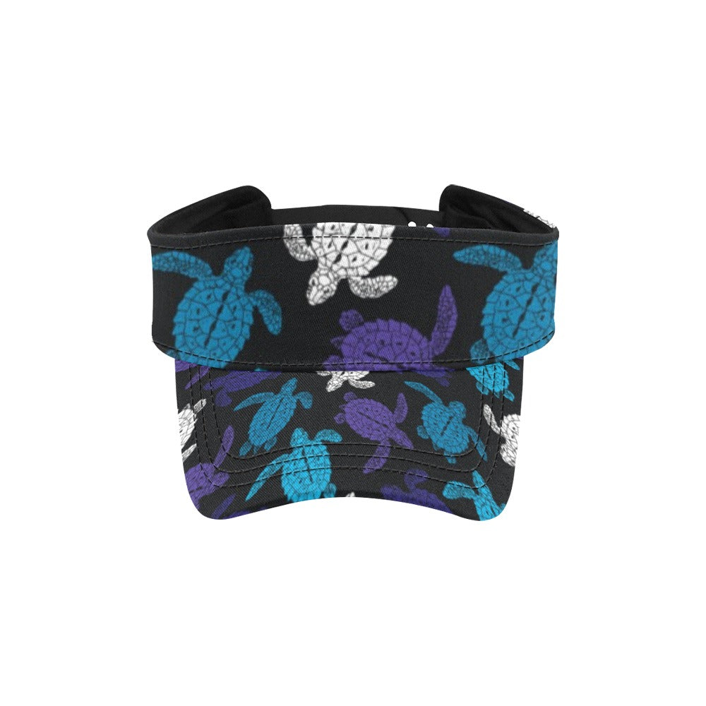 Sea Turtle Print Design LKS306 Unisex Sun Visor