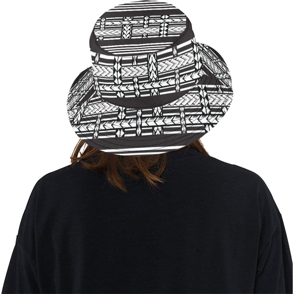 Samoan Tattoo Print Design LKS304 Unisex Bucket Hat