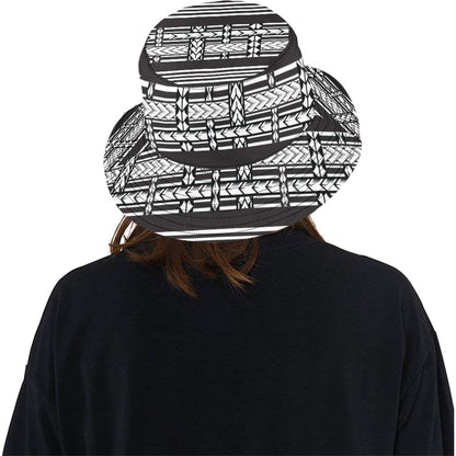Samoan Tattoo Print Design LKS304 Unisex Bucket Hat